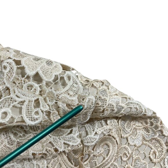 Lauren Ralph Lauren 8 The Bride Cocktail Dress Beige Ivory (see description) - Picture 4 of 6